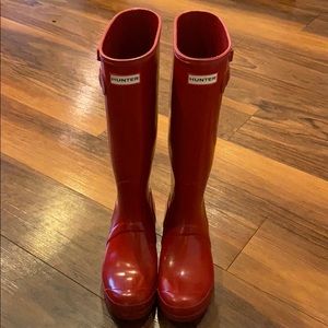 Tall Hunter Boots size 9
